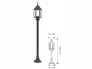 Prag Garden Lamp