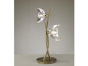 Pseecli Binary Copper Table Lamp
