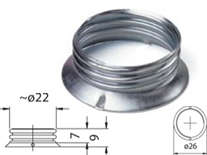 Rondela 22mm  Sac