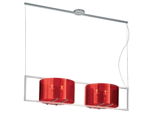 Ruscla Modern Red 2'li Pendant