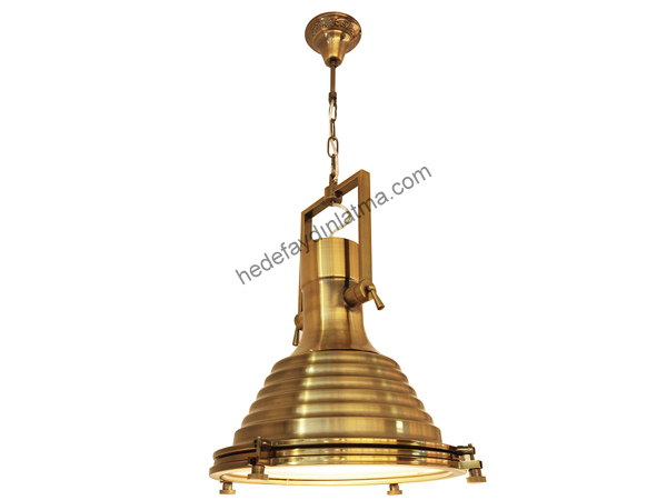 Yellow Metal Pendant