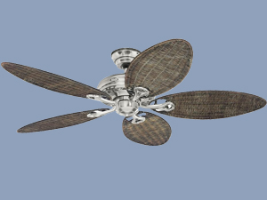 Savoy ceiling fan Wicker 5 Sleeves