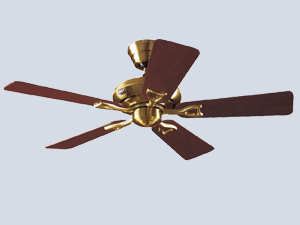 Seville 5 arm ceiling fan