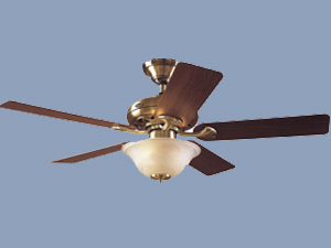 Seville Special 5 Sleeves Cherry Ceiling fan