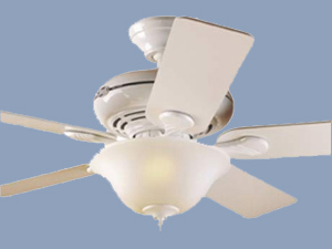 Seville Special 5 Sleeves White ceiling fan