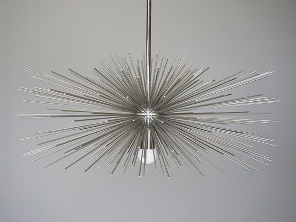 Silver Urchin Pendant Lighting
