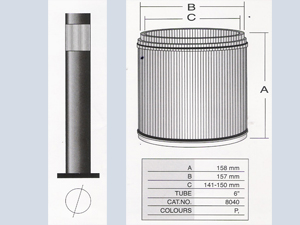Surface Mount Aluminum Floor Lamps