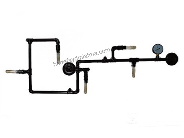 Black Borulu Dekoratif Sconce