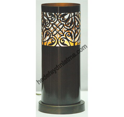 Black Figured Desk Lamp