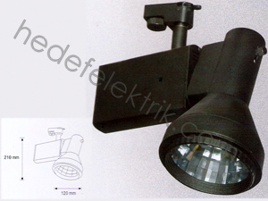 Siyah İç Mekan Metal Halide