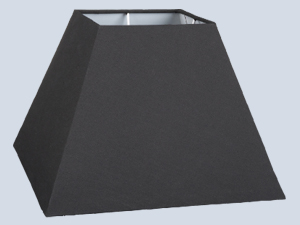 Black Big Lampshade Head