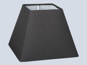 Black Small Lampshade Head