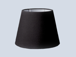 Black  Lampshade Head