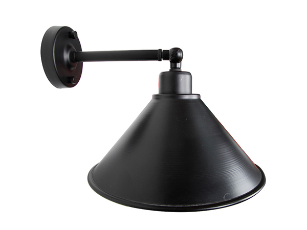 Black Şapkalı Sconce 