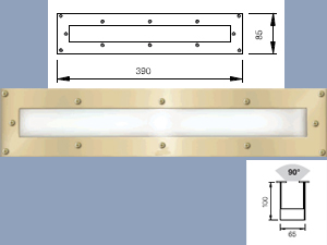 SMD LED Gömme Yol Tipi Gömme Armatür