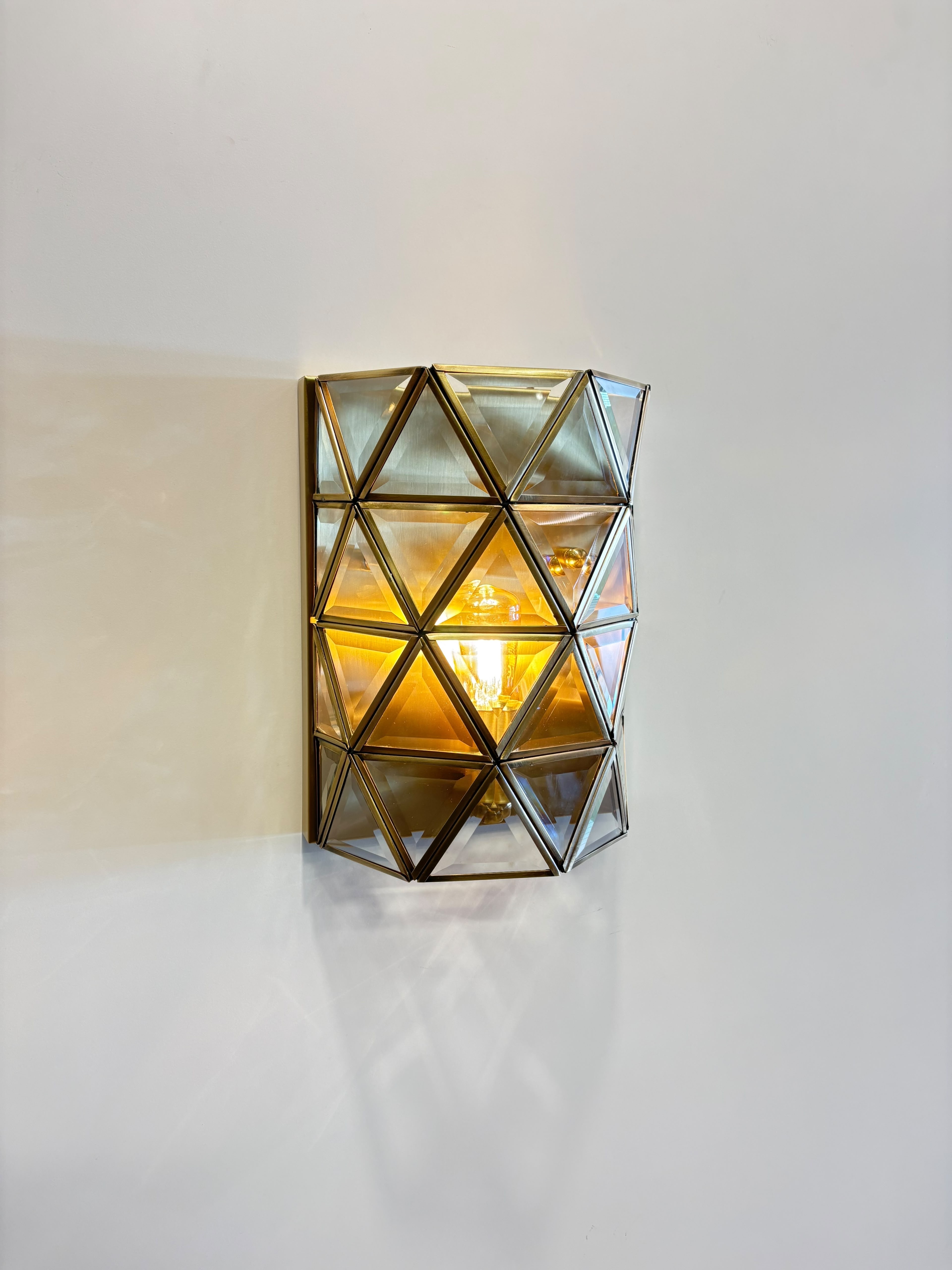 SPLIT Brass Wall Sconce