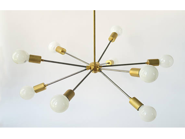 Steel Sputnik Light Pendant