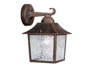 Svitidlo Venkovni Brown Wall Light