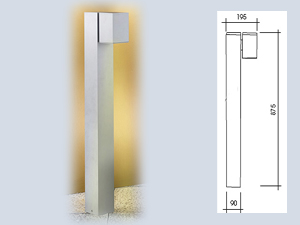 Tabo 1 Alüminium Floor Lighting