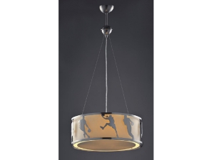 Single Modern Chrome Yellow Pendant Fashion
