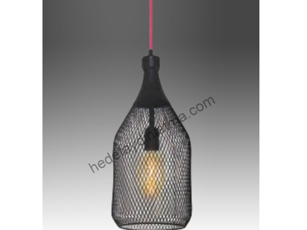 Single Wire Cage Pendant