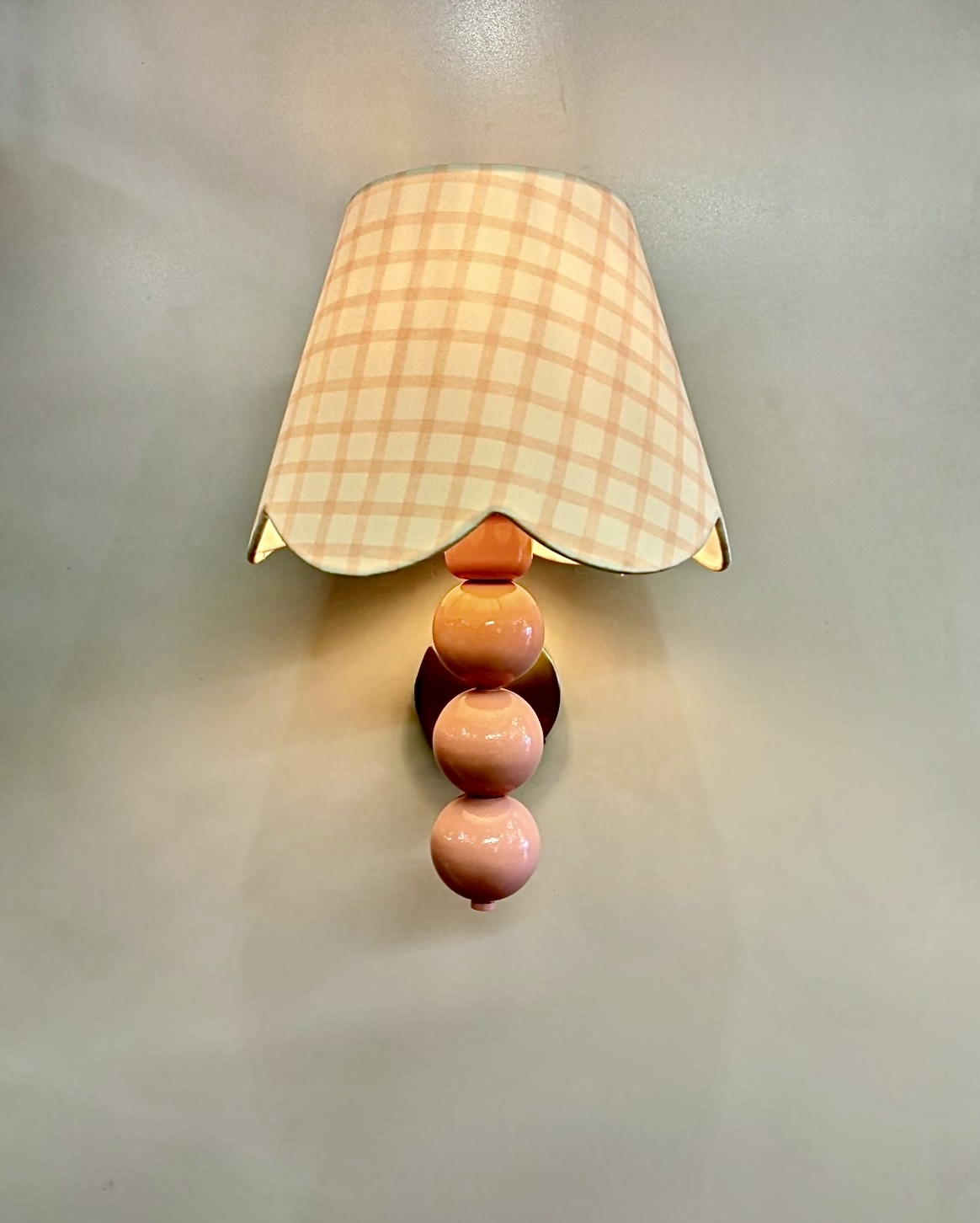 Trabia Pink Wall Sconce