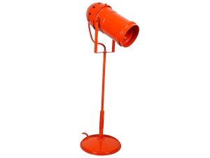 Turuncu Metal Masa Lambası
