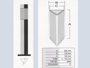 gular Prismatic Lens Aluminum Floor