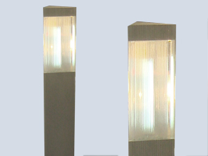 Triangular Prismatic Lens Aluminum Floor