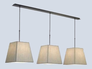 White Pyramid  Lampshade Droop