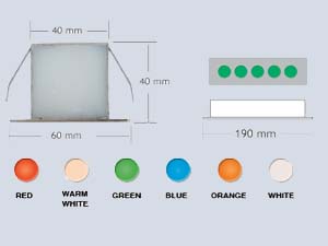 Uzun Daireli LED Downlight-190mm