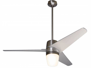 Velo Bright Nickel Ceiling Fan