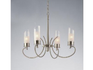 Vendi Satin Nickel Cross Pendant