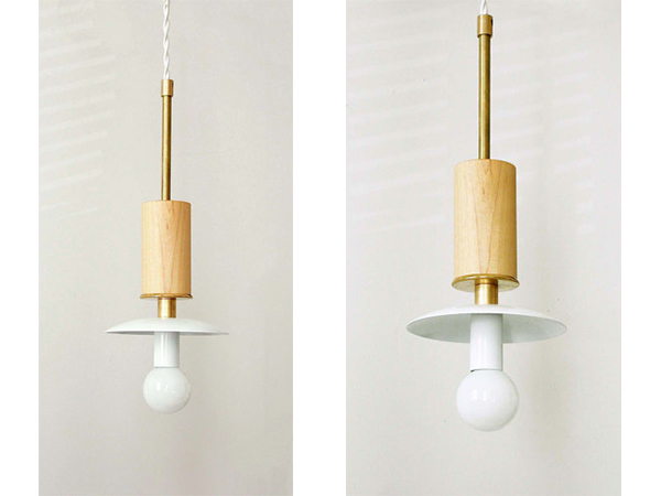 White Candelabra Pendant 