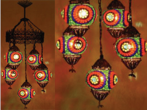 Authentic Mosaic Lamps