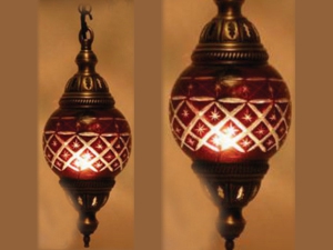 Yıldız Desenli Klasik Sarkıt 28cm