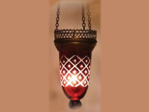 Yıldız Desenli Osmanlı Sarkıt 18cm