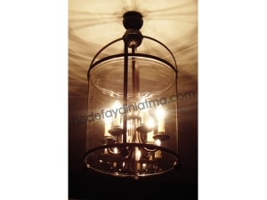 Yuvarlak Fener 6'lı Classic Pendant