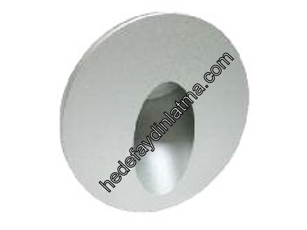 Yuvarlak Gri Led 