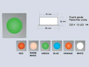 Yuvarlak LED Downlight