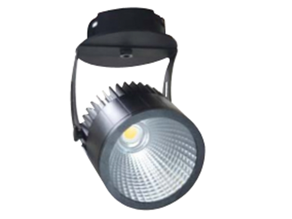 Yuvarlak Siyah Led Aydınlatma 