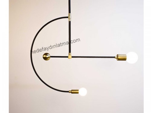 Miro Brass Chandelier